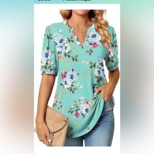 5 NWT Floral Anyally Shirts Womens Medium